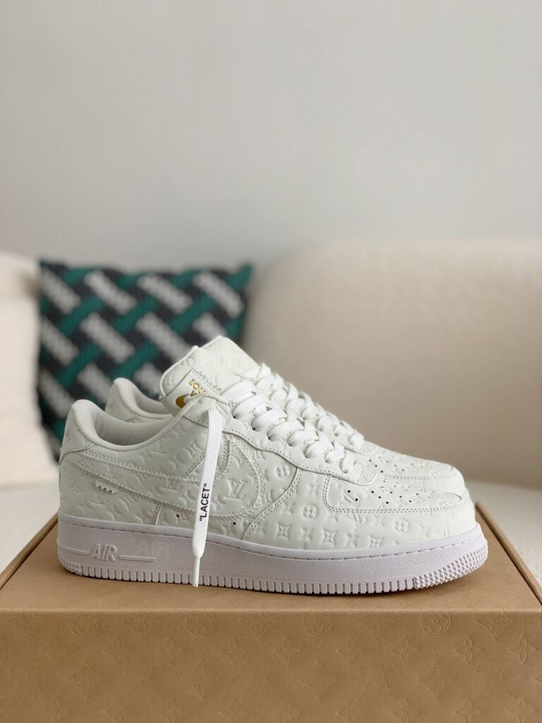LV x Nike AF1 Low By Virgil Abloh White