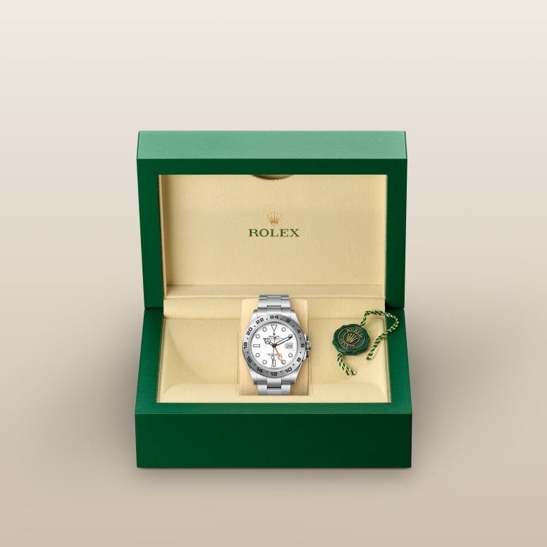 Explorer II Oyster, 42 mm, Oystersteel