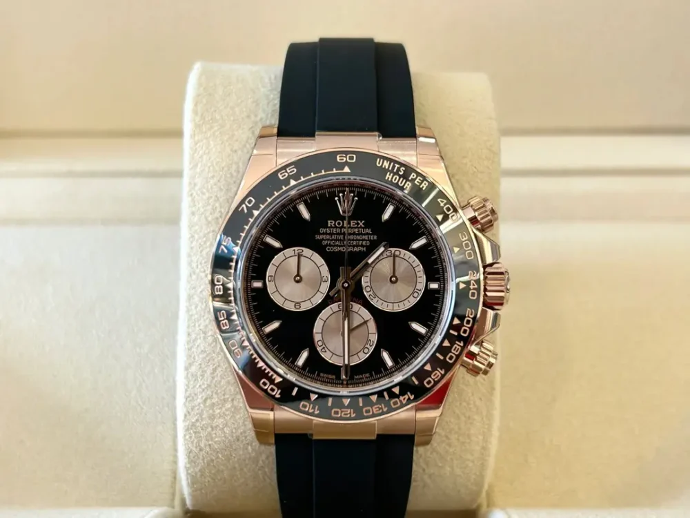 Cosmograph Daytona Everose Gold Chocolate Dial with Oysterflex Bracelet