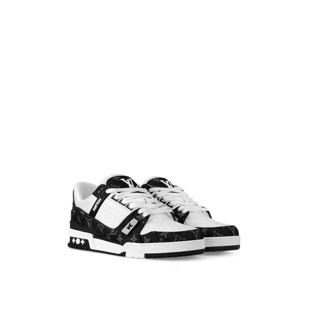 LV Trainer Sneaker ‘Denim Monogram Black ’