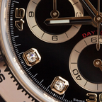 Oyster Perpetual Cosmograph Daytona Diamond Dot 18kt Everose Gold