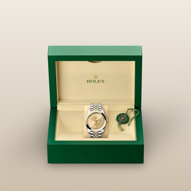 Datejust 41 Oyster, 41 mm, Oystersteel and yellow gold