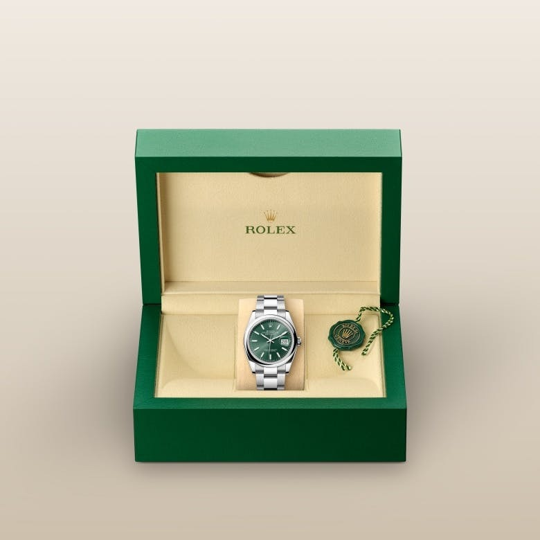 Datejust 36 Oyster, 36 mm, Oystersteel