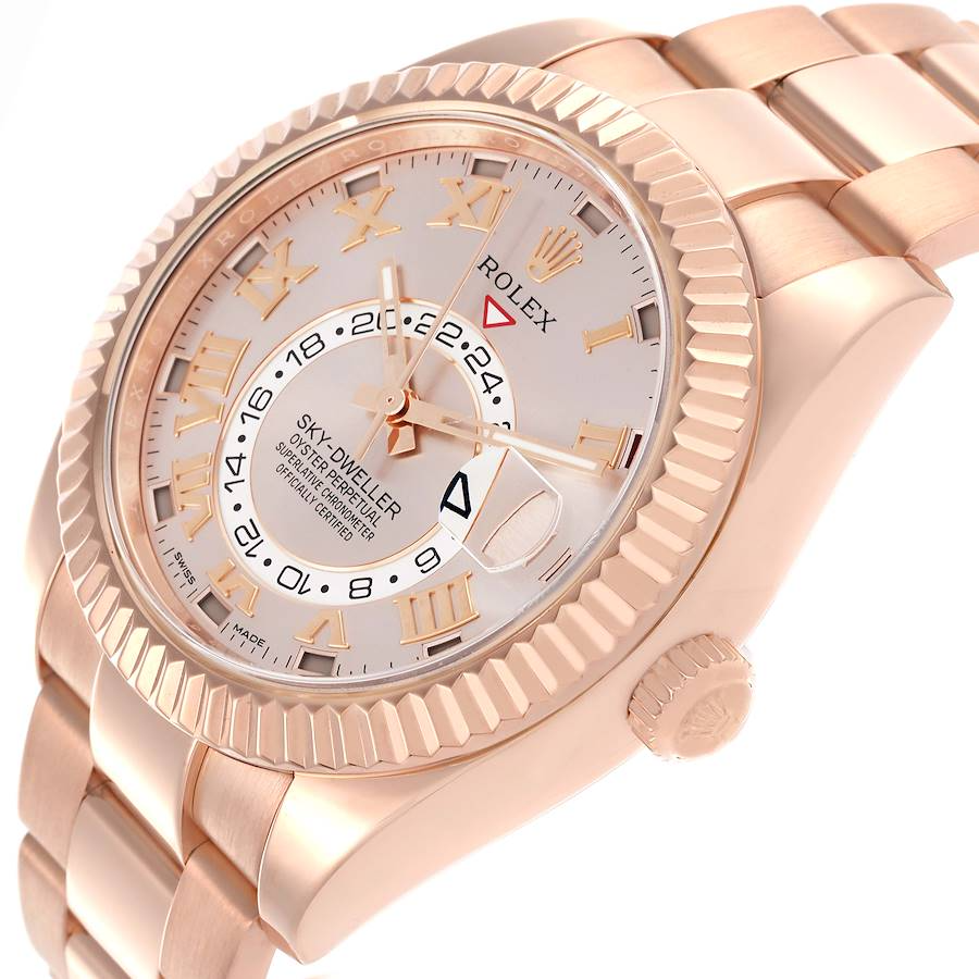 Sky-Dweller 18K Rose Gold Oyster