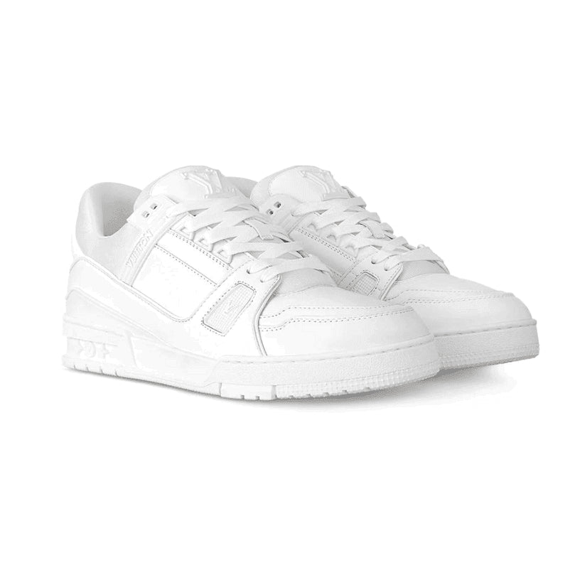 LV Trainer Sneaker All White