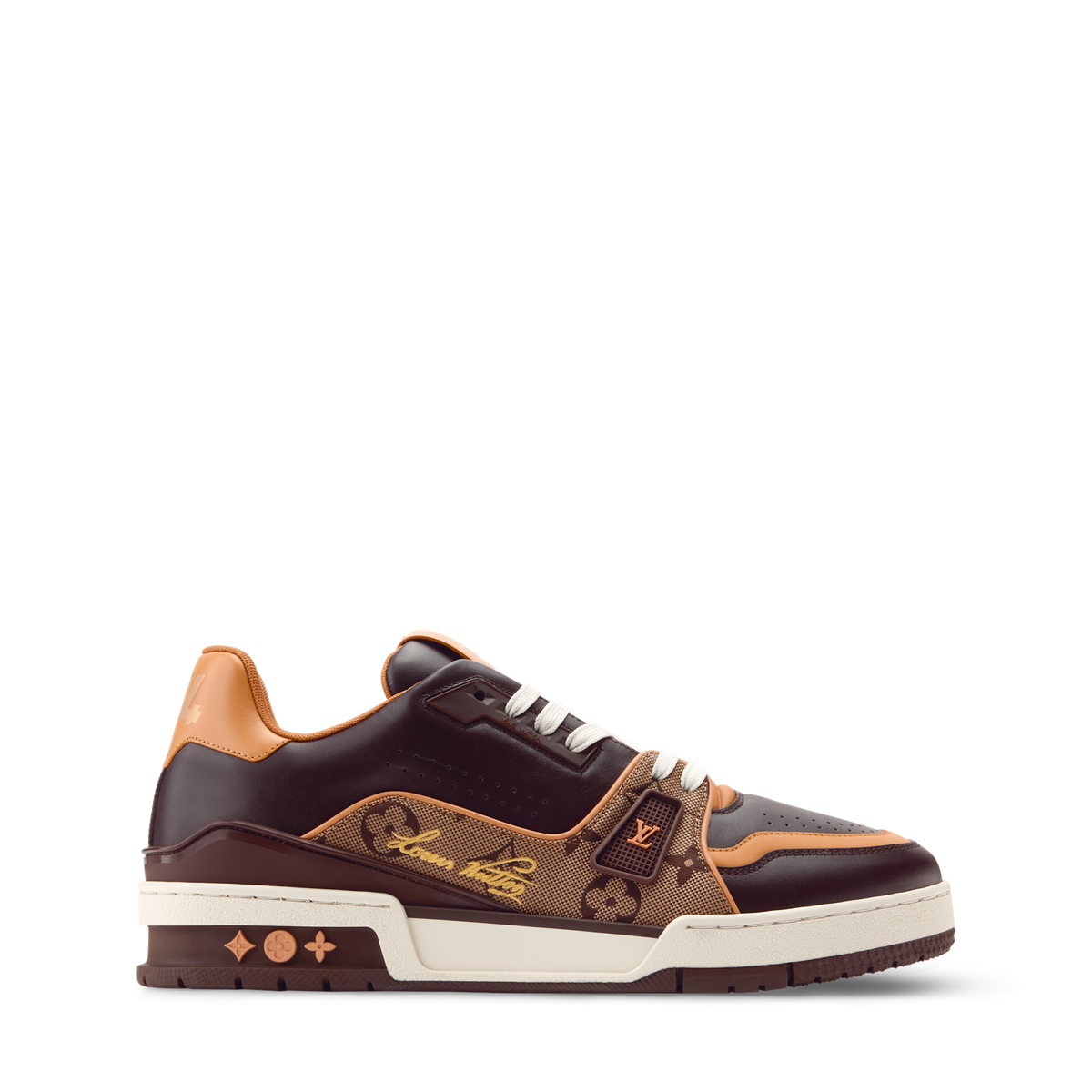 LV Trainer Sneaker Brown Monogram Leather