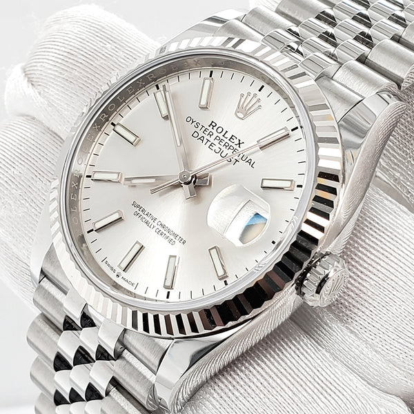Datejust 36mm 126234 Silver Index Dial
