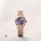 Lady-Datejust Oyster, 28 mm, Everose gold