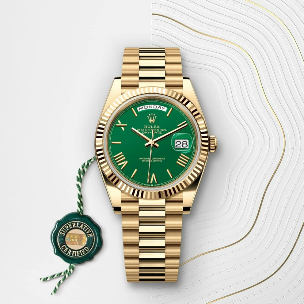 Day-Date 40 Oyster, 40 mm, yellow gold