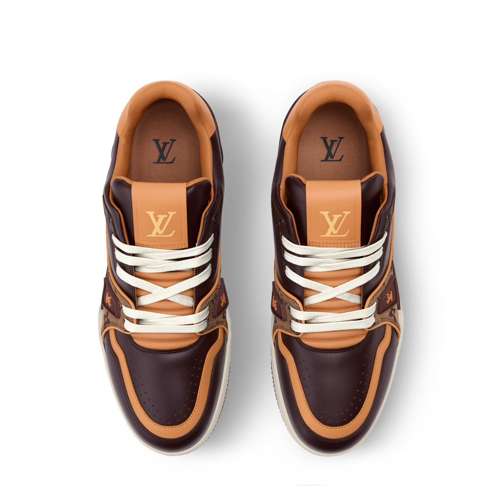 LV Trainer Sneaker Brown Monogram Leather