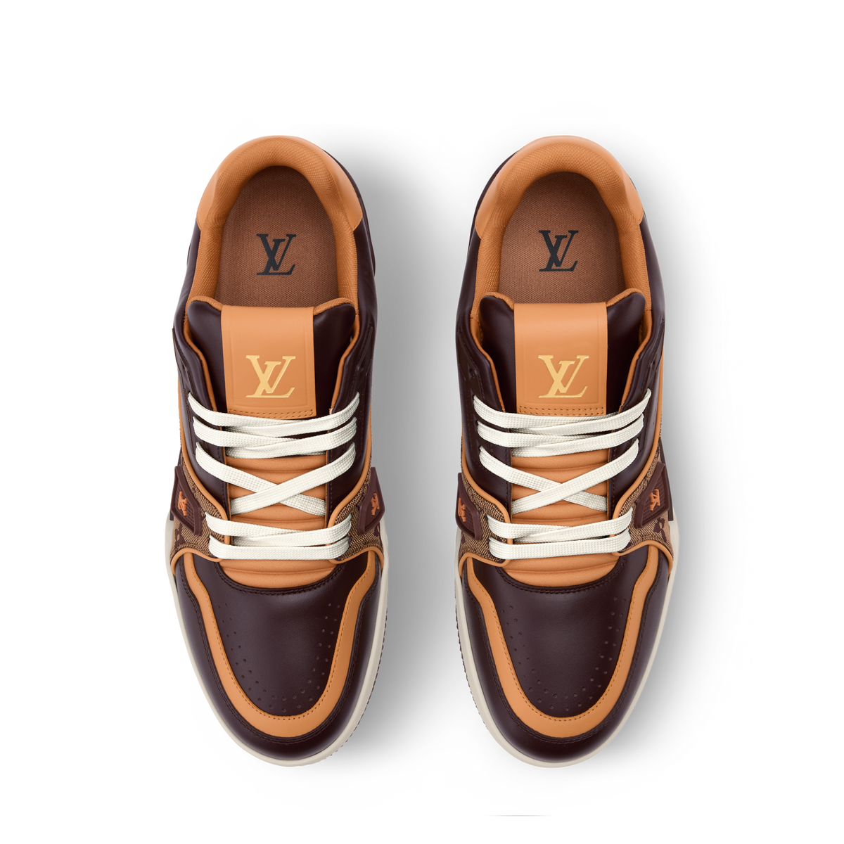 LV Trainer Sneaker Brown Monogram Leather
