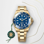 Deepsea Oyster, 44 mm, yellow gold