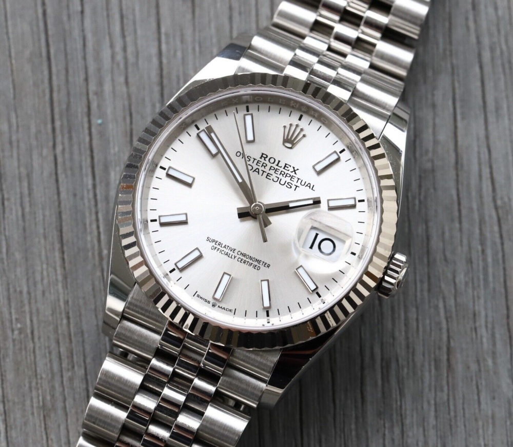 Datejust 36mm 126234 Silver Index Dial