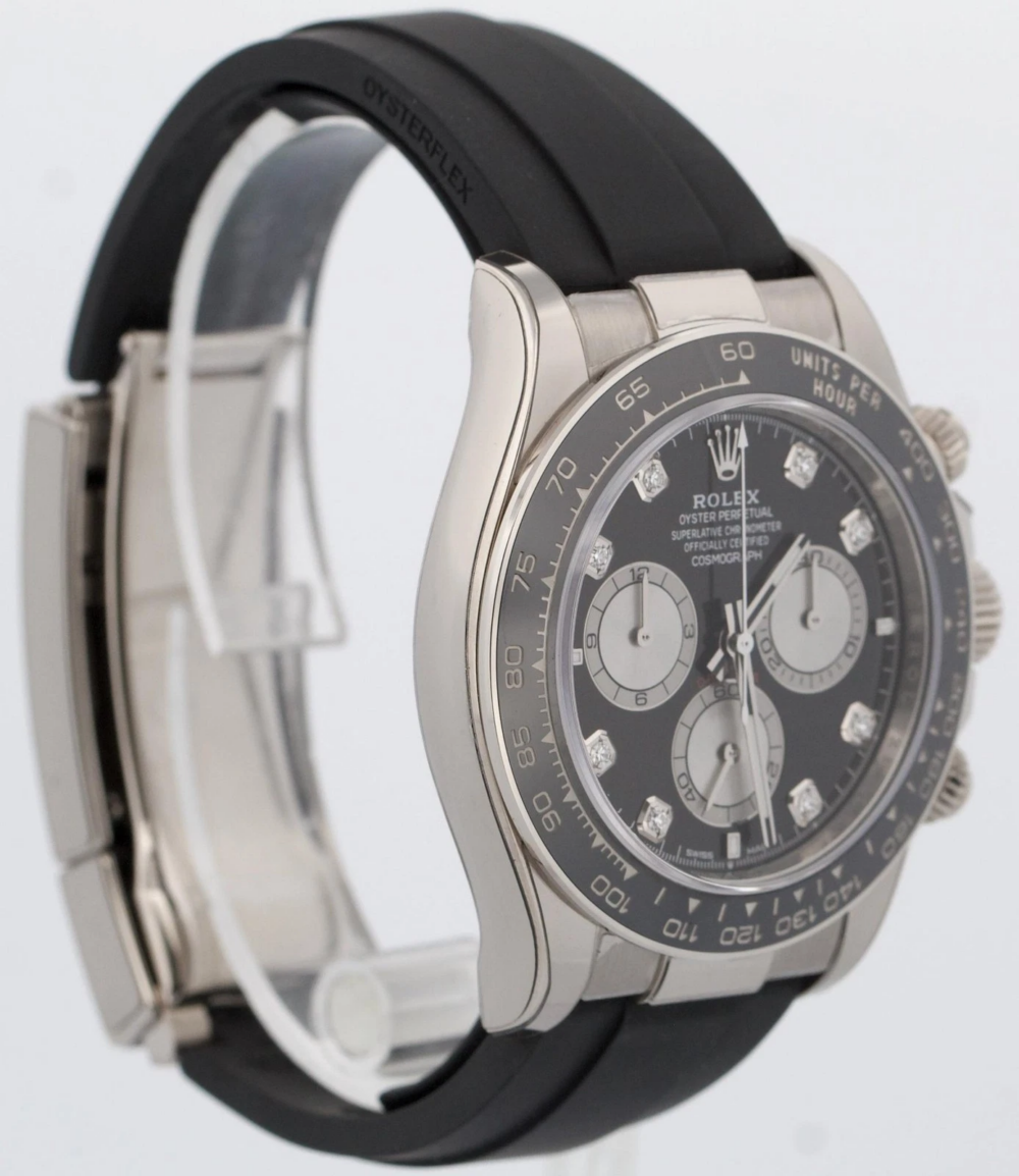Daytona BLACK DIAMOND 18K Gold OYSTERFLEX 126519