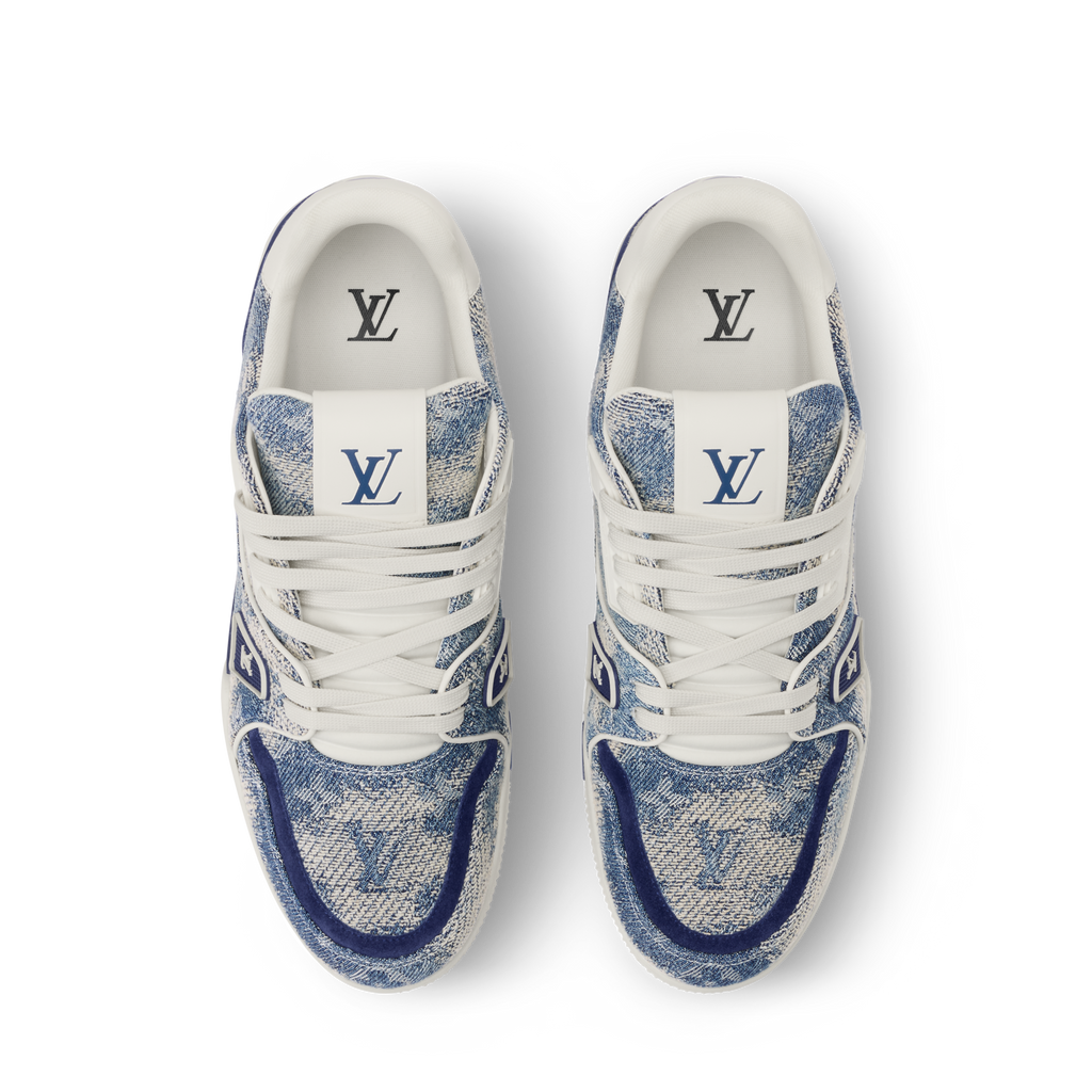 LV Trainer Sneaker Blue #54 Limited