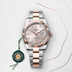 Datejust 41 Oyster, 41 mm, Oystersteel and Everose gold