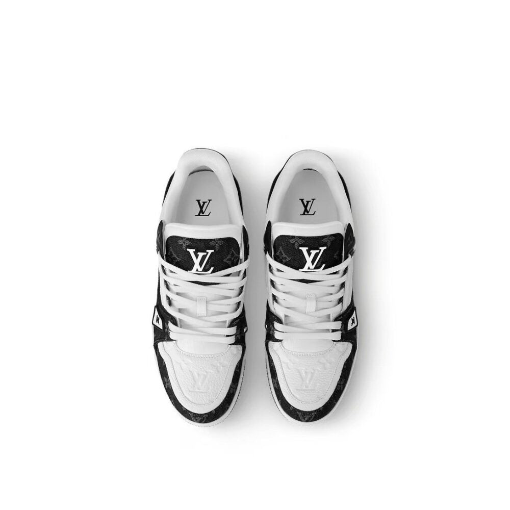 LV Trainer Sneaker ‘Denim Monogram Black ’
