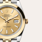 Datejust 41 Oyster, 41 mm, Oystersteel and yellow gold