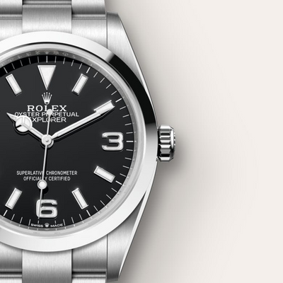 Explorer 36 Oyster, 36 mm, Oystersteel