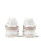 LV Trainer Beige Monogram Leather Sneaker