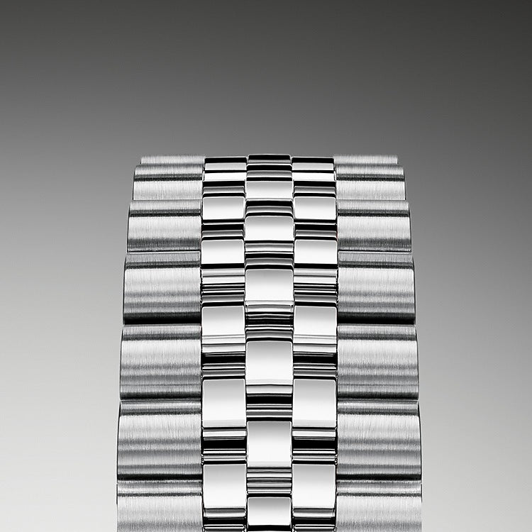 Sky-Dweller, 42mm, Oystersteel and 18k White Gold, Green, Jubilee