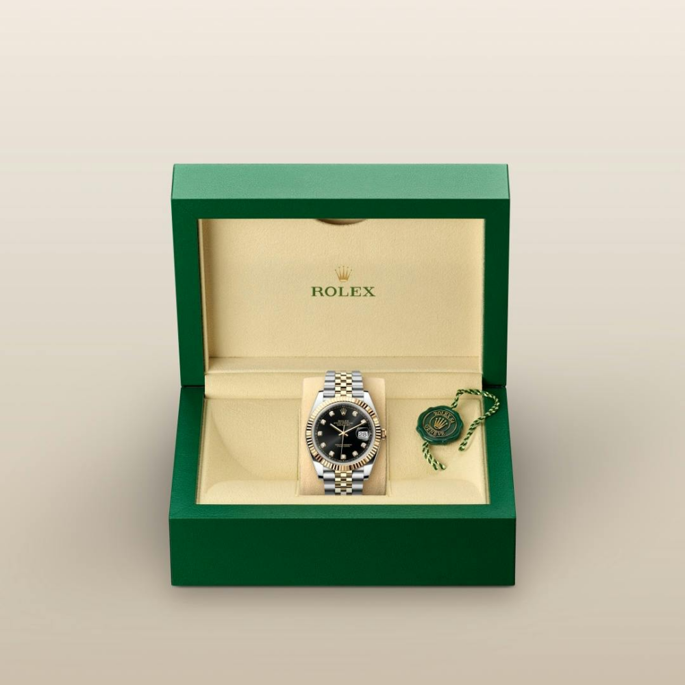Datejust 41 Oyster, 41 mm, Oystersteel and yellow gold