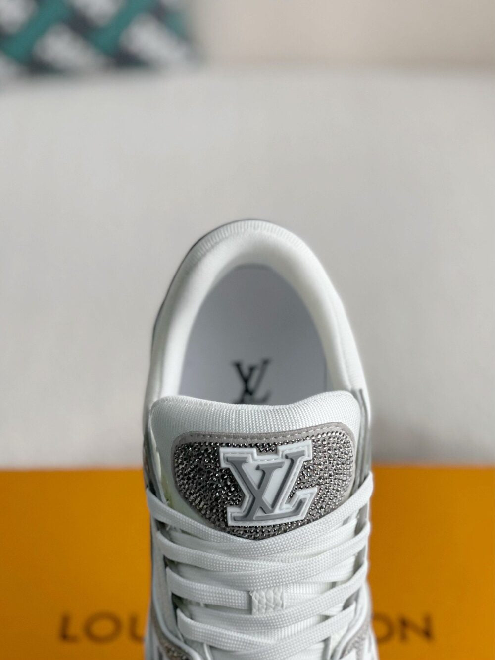 LV Trainer Sneaker ‘Denim Monogram Grey Diamond’