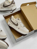 LV x Nike AF1 Cream Mocha Edition (Custom)