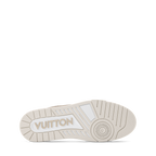 LV Trainer Beige Monogram Leather Sneaker