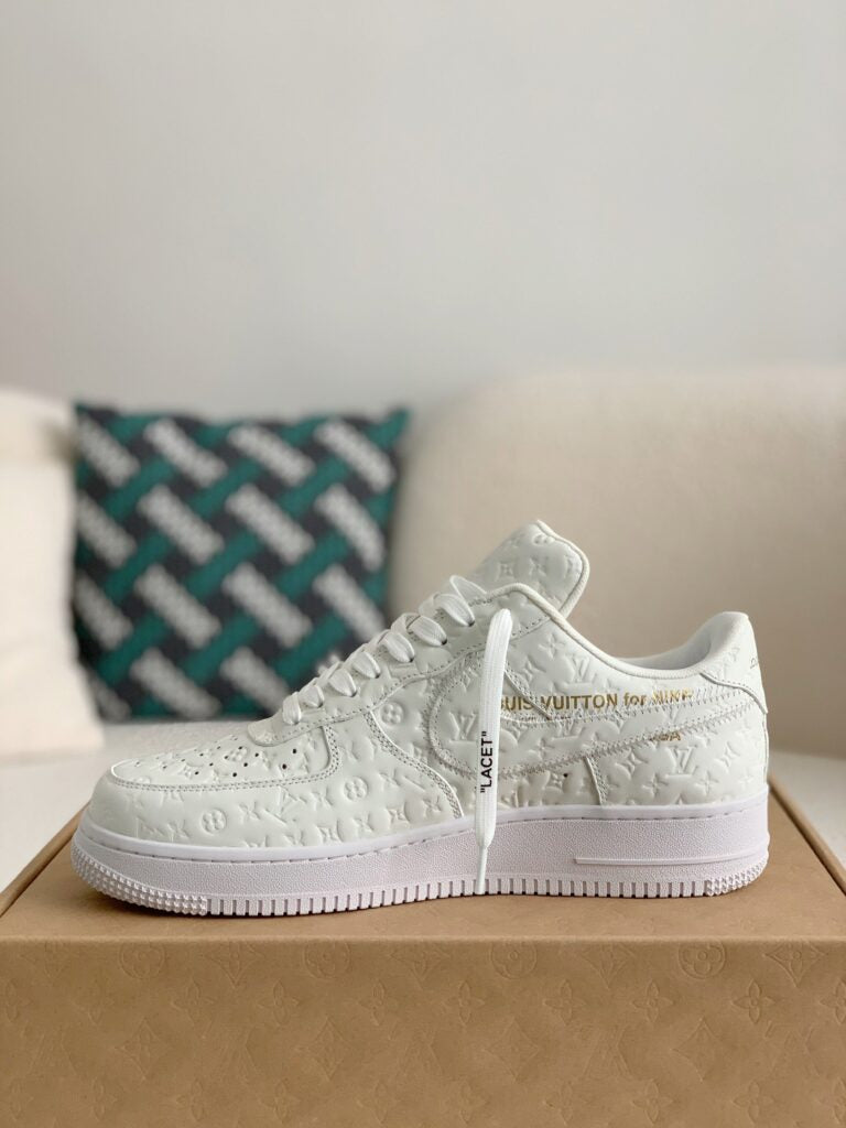 LV x Nike AF1 Low By Virgil Abloh White
