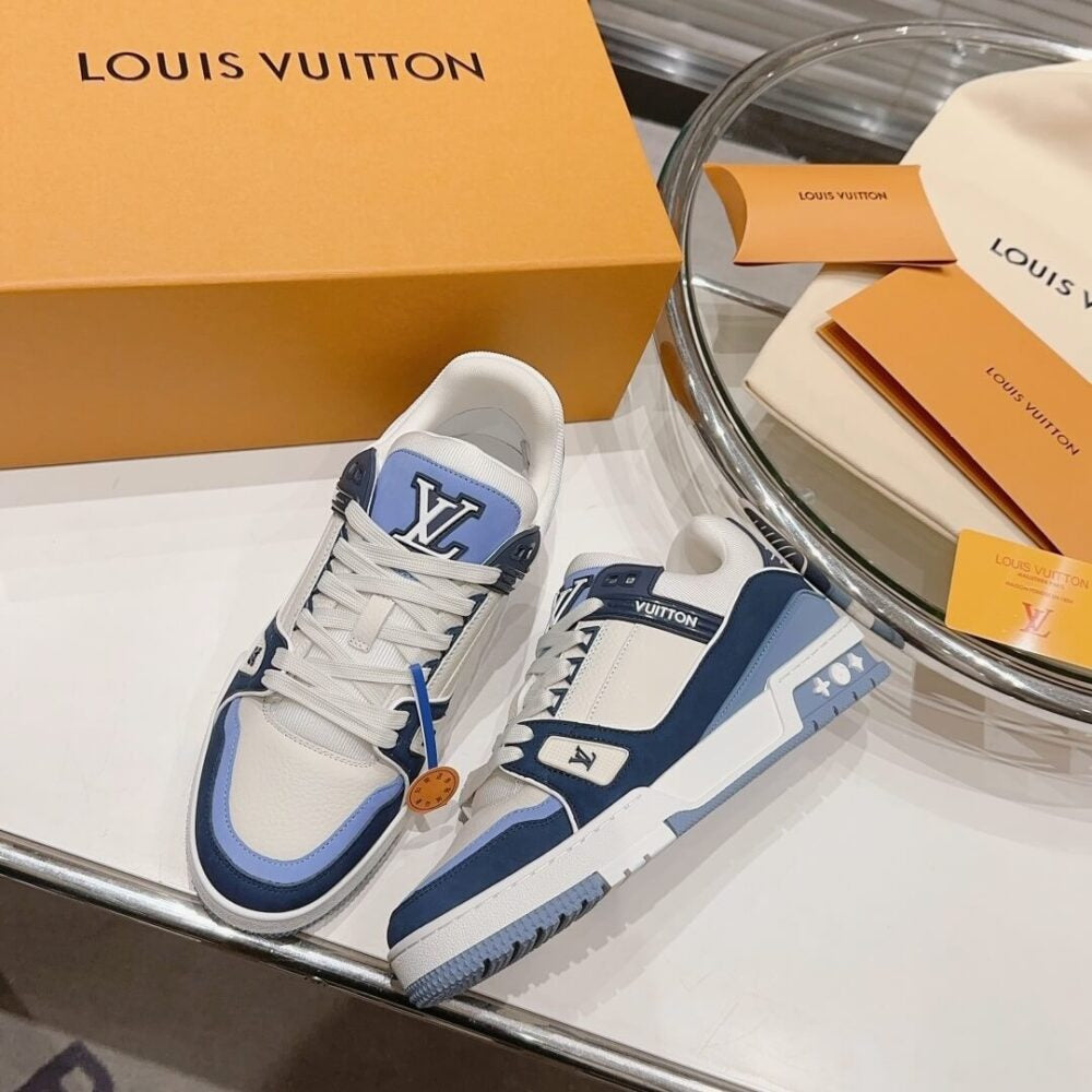 LV Trainer Sneaker  “Blue Beige”