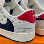 LV x Nike Air Jordan 1 Low “Tricolor Monogram” (Custom)
