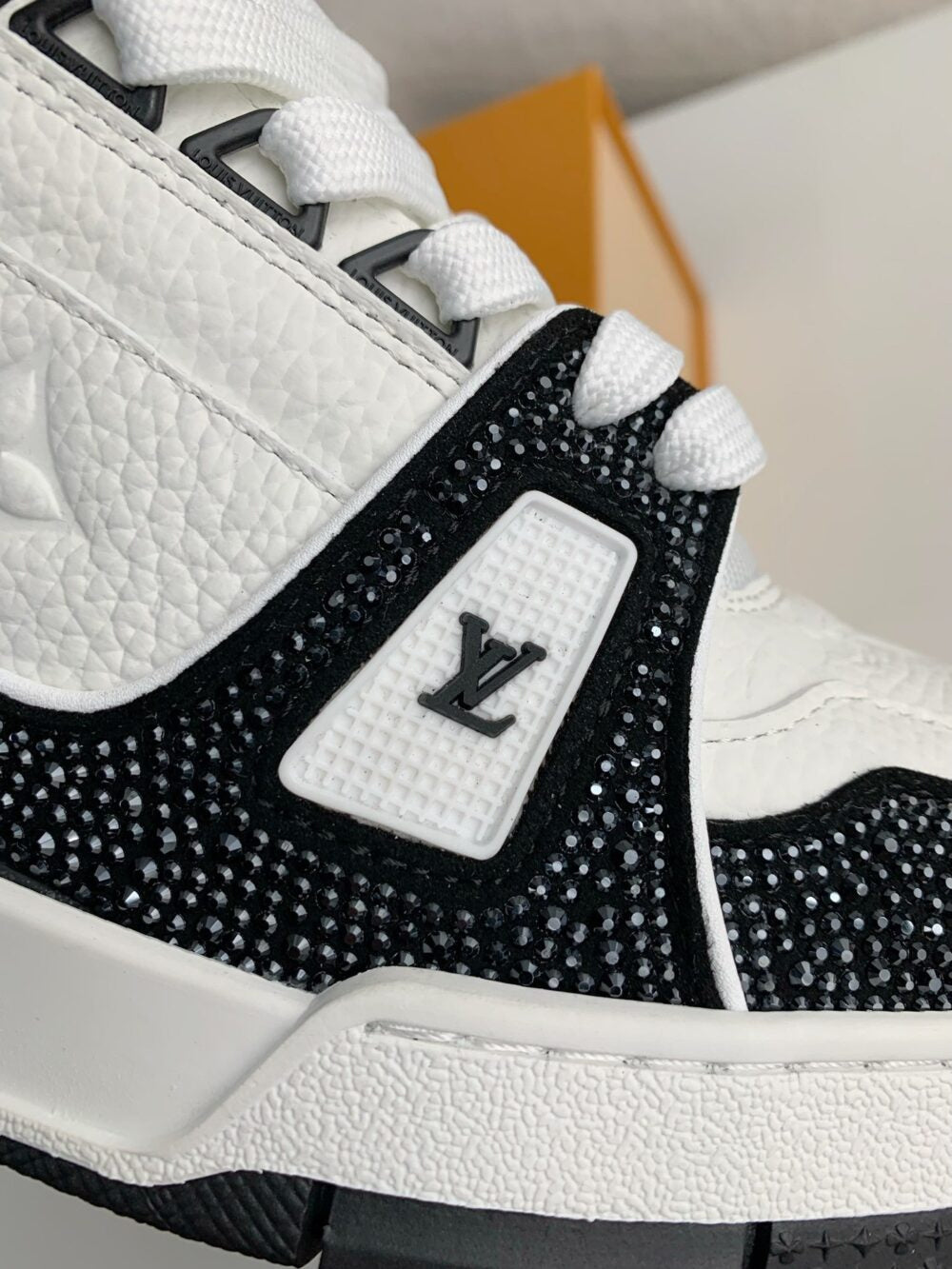 LV Trainer Sneaker ‘Denim Monogram Black Diamond’