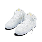 LV x Nike AF1 Mid White