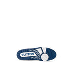 LV Trainer Sneaker Denim Monogram Blue