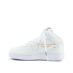 LV x Nike AF1 Mid White