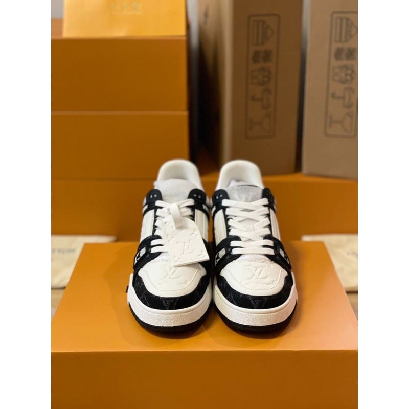 LV Trainer Sneaker ‘Denim Monogram Black ’