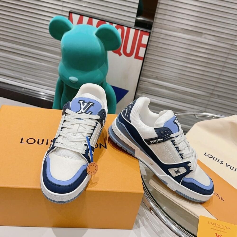 LV Trainer Sneaker  “Blue Beige”