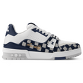 LV Trainer Sneaker Damier Moka Blue