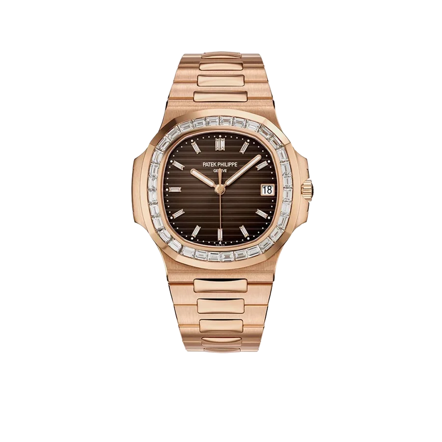 Nautilus Rose Gold Diamond Bezel 5723/1R-010