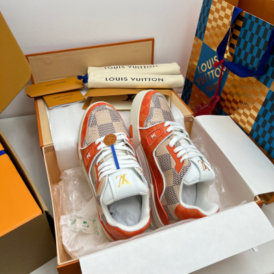 LV Trainer Sneakers #54 ‘Orange’