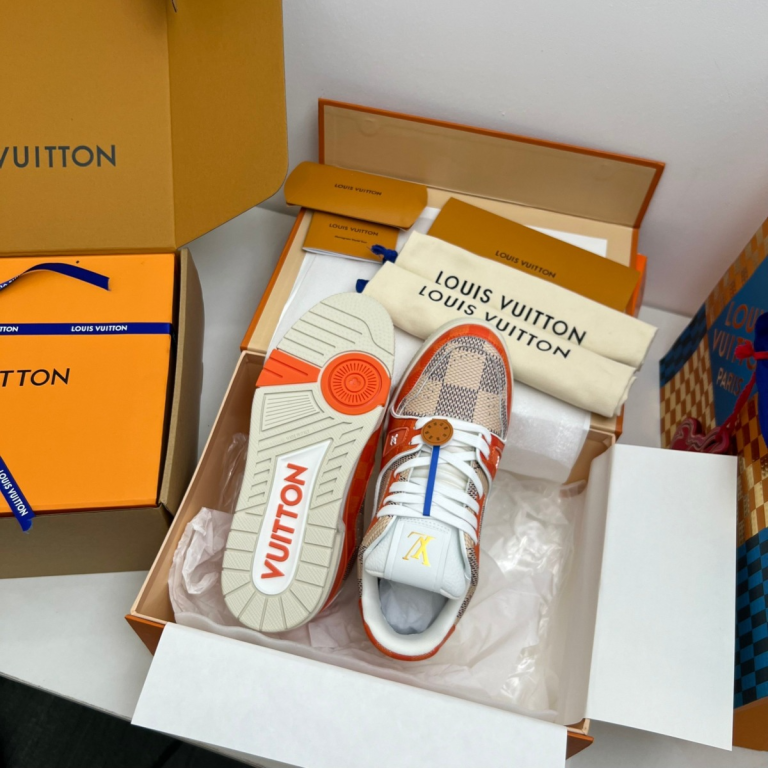 LV Trainer Sneakers #54 ‘Orange’