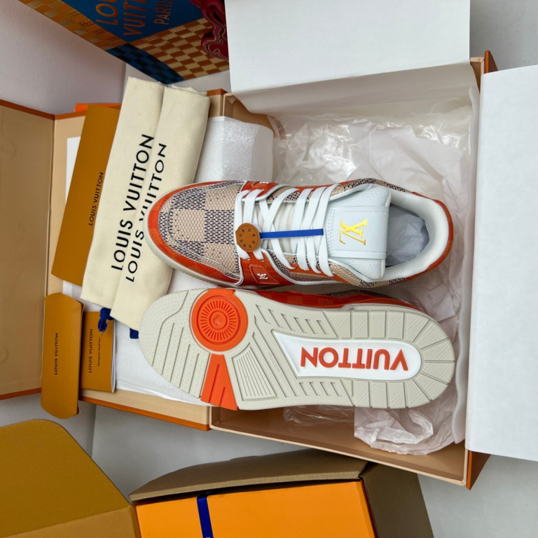 LV Trainer Sneakers #54 ‘Orange’