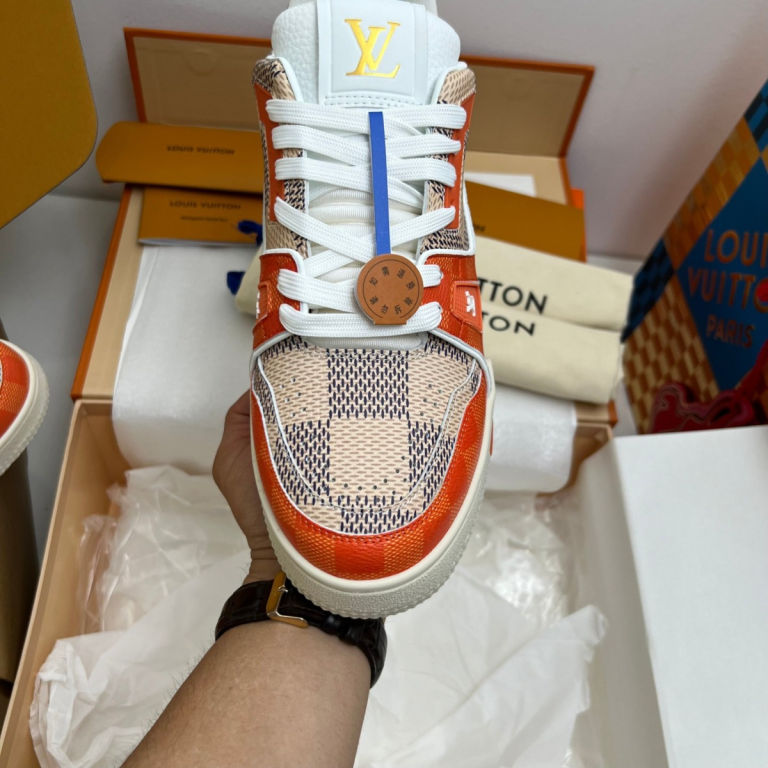 LV Trainer Sneakers #54 ‘Orange’