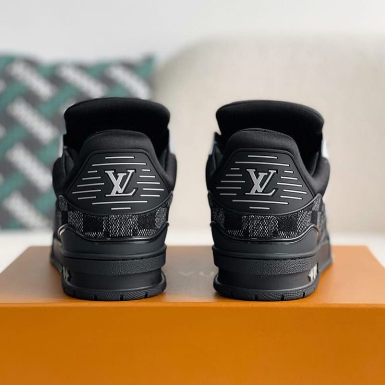LV Trainer Black Monogram Denim