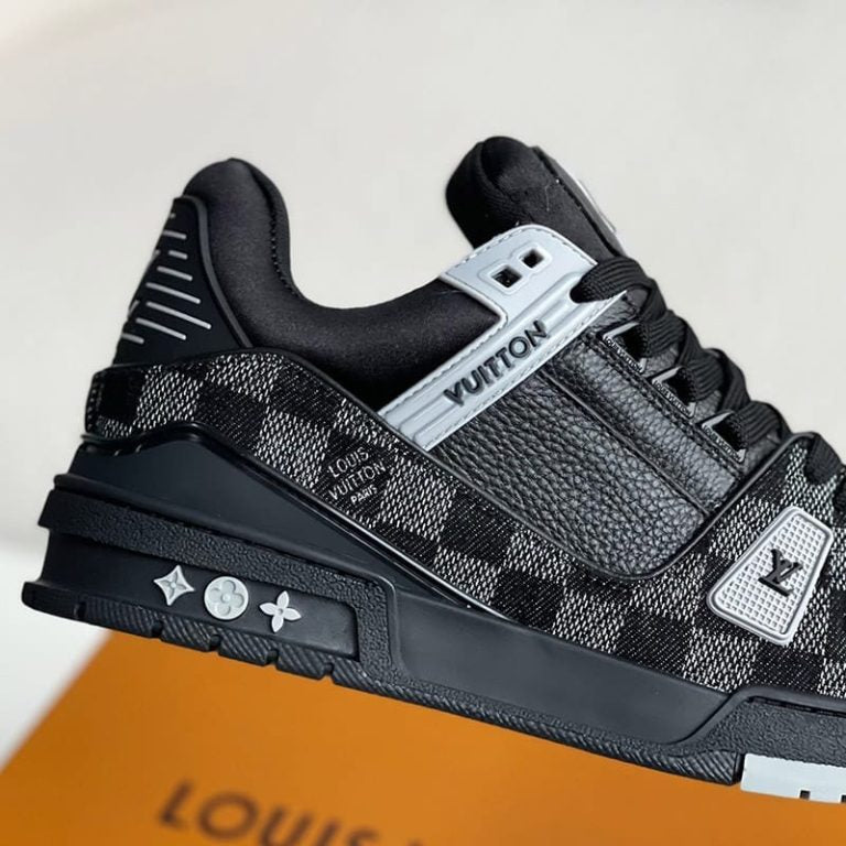 LV Trainer Black Monogram Denim