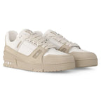LV Trainer Sneaker White/Beige