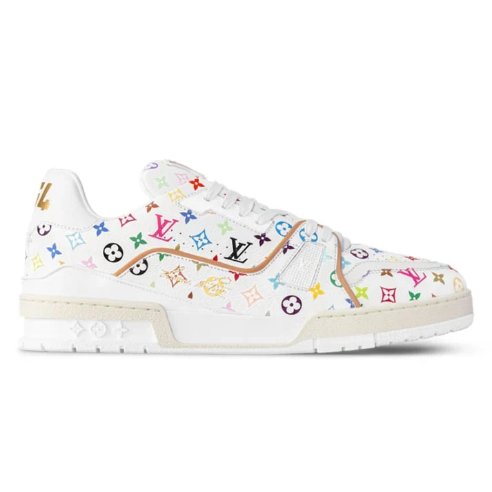 LV Trainer Sneaker LV x TM – White Multicolor