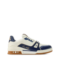 LV Trainer Sneaker – Blue/White