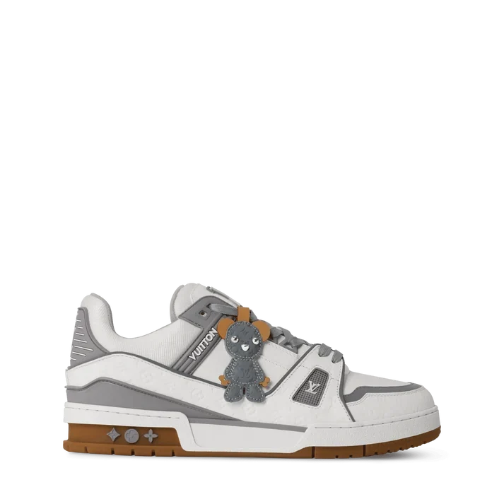 LV Trainer Sneaker – White with Louis Bear